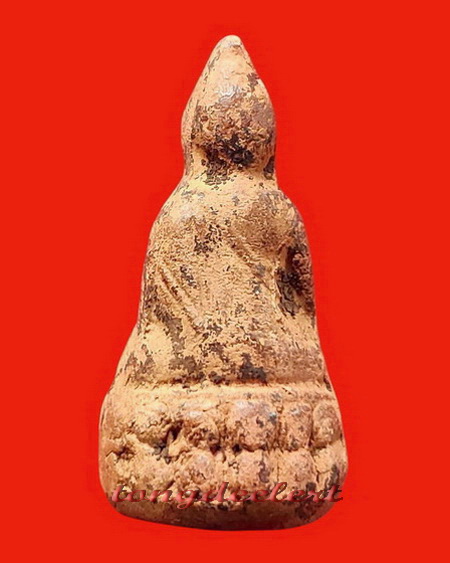 พระกริ่งปทุมสุริยวงค์(บัวรอบ)เนื้อดินเผา หลวงปู่ดี วัดเทวสังฆาราม จ.กาญจนบุรี หายากมากค่ะ