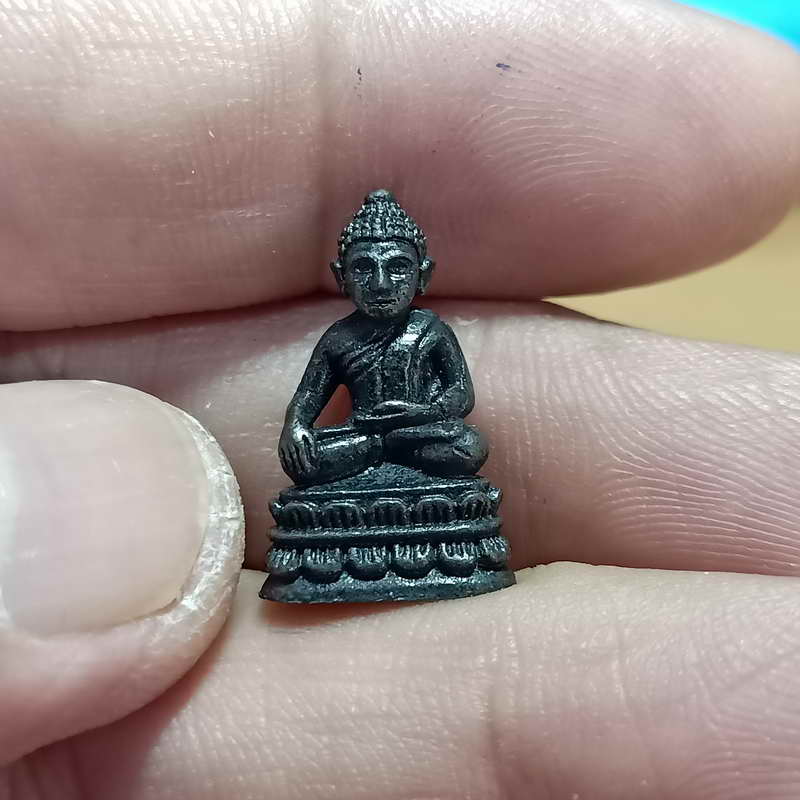 1-337 พระกริ่งไตรโลกนาถ (พระชัยวัฒน์) วัดสำนักกระท้อน อ.บ้านฉาง จ.ระยอง เนื้อทองแดง กล่องเดิม