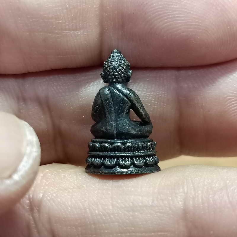 1-337 พระกริ่งไตรโลกนาถ (พระชัยวัฒน์) วัดสำนักกระท้อน อ.บ้านฉาง จ.ระยอง เนื้อทองแดง กล่องเดิม