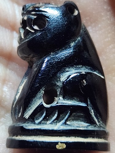 เสือไม้กัลปังหา แกะ สูง 1 นิ้ว