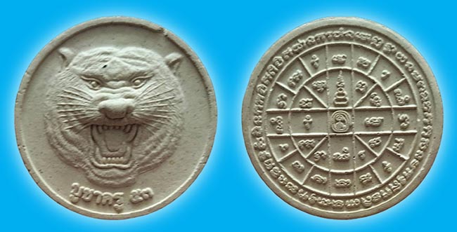 หน้าเสือ รุ่นบูชาครู ปี 2553 ไม่ทราบที่ เคาะเดียว