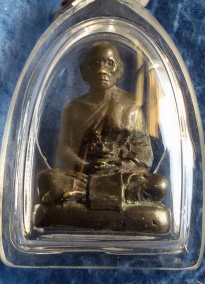 รูปหล่อหลวงพ่อเทียม วัดกษัตราธิราช จ. พระนครศรีอยุธยา พ.ศ. 2509 รุ่นแรก