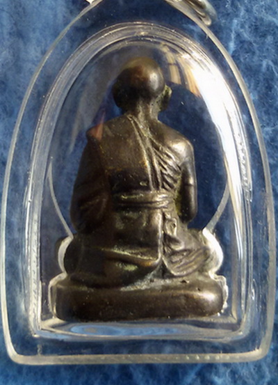 รูปหล่อหลวงพ่อเทียม วัดกษัตราธิราช จ. พระนครศรีอยุธยา พ.ศ. 2509 รุ่นแรก