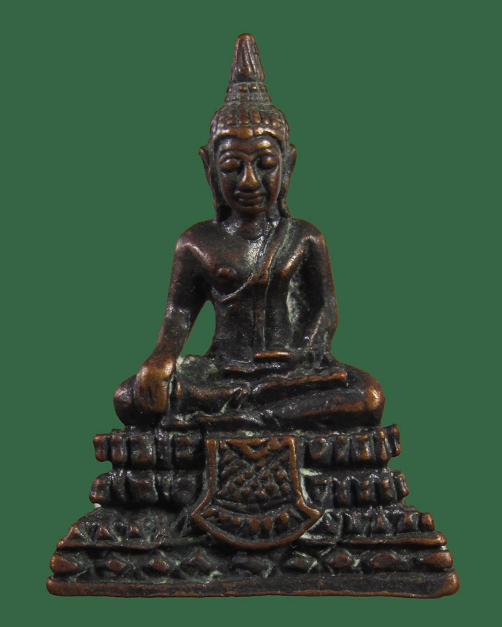 รูปหล่อ อุดกริ่ง หลังใบโพธิ์