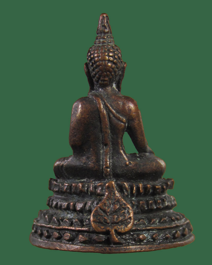 รูปหล่อ อุดกริ่ง หลังใบโพธิ์