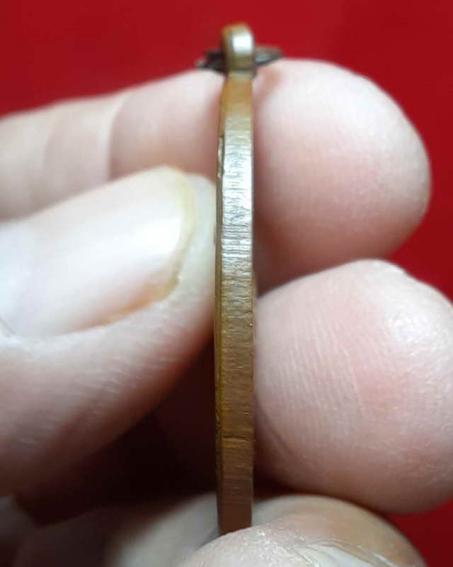 เหรียญหลวงปู่ทอง วัดเขากบรุ่น 3 สร้างพ.ศ.๒๕๑๐ หลวงพ่อพรหมวัดช่องแคปลุกเสก