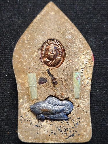 วัดโพธิ์ศรีเจริญ สุพรรณบุรี พระขุนแผนบ้านกร่าง หลวงปู่น่วม  รุ่นนะเศรษฐีมหาสำเร็จ  2551