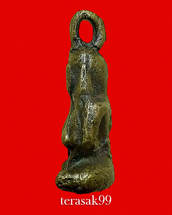 พระปิดตาหลวงพ่อยุ้ย วัดบางกะปิ เนื้อทองผสม รุ่นแรก ปี2485 สวยๆราคาเบาๆ