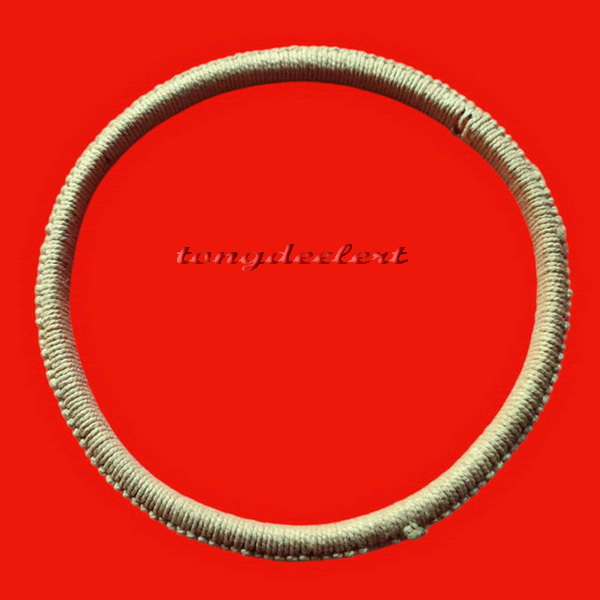 มงคลแขนหวายถักเชือกลงอาคม หลวงพ่อเกลี้ยง วัดเขาใหญ่ จ.กาญจนบุรี ของดีที่หายากมาก ๆ ค่ะ