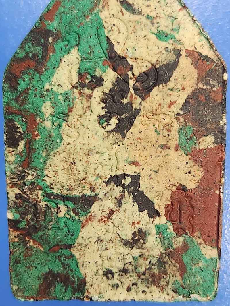 พระขุนแผน เนื้อว่านก้นครก รุ่งบ่วงสื่อเฮง วัดพระบรมธาตุ จ.นครศรีธรรมราช ปี 2541 ขุนพันธ์ ปลุกเสก