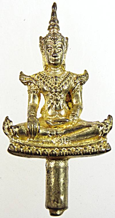 พระยอดธงหลวงพ่อพุทธนิมิตพิชิตมารฯ วัดหน้าพระเมรุฯ อยุธยา