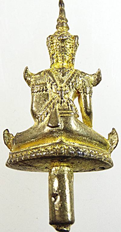 พระยอดธงหลวงพ่อพุทธนิมิตพิชิตมารฯ วัดหน้าพระเมรุฯ อยุธยา