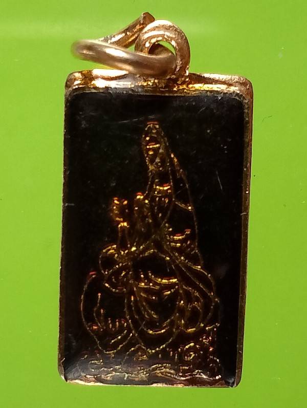 ล๊อกเก็ตพระโพธิสัตว์กวนอิม หลังภาษาจีน 