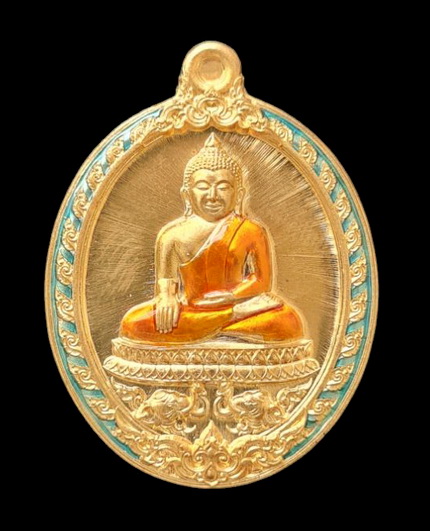 ลพ.สำเร็จศักดิ์สิทธิ์ ๖๓..สัมฤทธิ์ลงยาขอบเขียว (รายละเอียดในโพสต์)..วัดหนองสะเดา สระบุรี