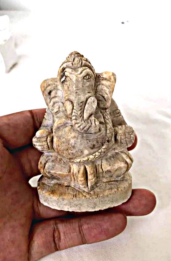 สุดปัง11 องค์พระพิฆเนศ แกะจากไม่อายุล้านล้านปีกลายเป็นหินองค์ใหญ่สวยงามปราณีตมาก