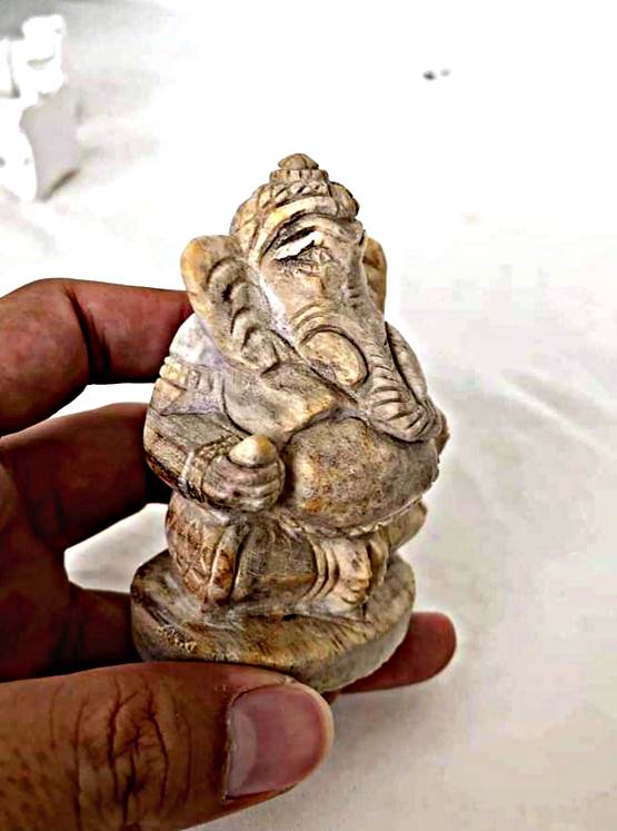 สุดปัง11 องค์พระพิฆเนศ แกะจากไม่อายุล้านล้านปีกลายเป็นหินองค์ใหญ่สวยงามปราณีตมาก