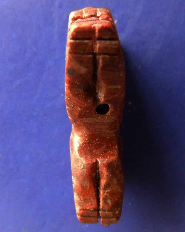 เสือหินแกะ ขนาด 2.5 ซ.ม. ไม่ทราบที่ พระบ้านเก่าเก็บหลายสิบปี