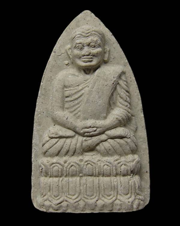 หลวงพ่อทวด วัดประสาทบุญญาวาส รุ่นบูรณะโบสถ์ 30 ปี พ.ศ.2536 เนื้อขาวบางขุนพรหม กล่องเดิม