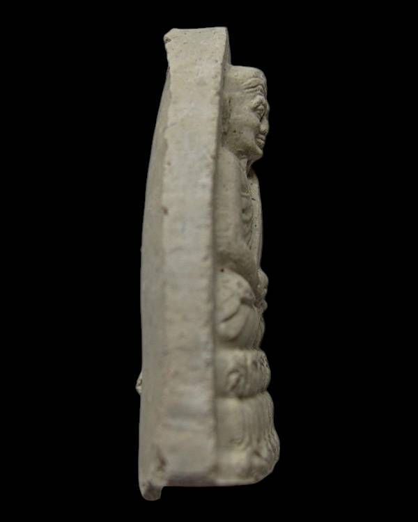 หลวงพ่อทวด วัดประสาทบุญญาวาส รุ่นบูรณะโบสถ์ 30 ปี พ.ศ.2536 เนื้อขาวบางขุนพรหม กล่องเดิม