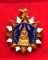 เหรียญพระพุทธชินราชดาววัดพระศรีรัตนมหาธาตุ พิษณุโลก ปี 2519 กะไหล่ทองลงยา