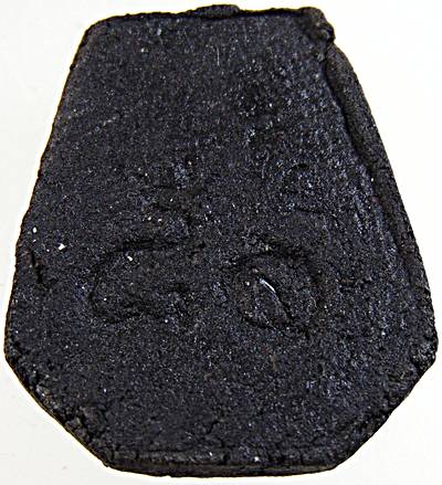 พระปิดตาผงคลุกรัก หลัง 80 พระอาจารย์แฟ้ม วัดเครือวัลย์  ชลบุรี