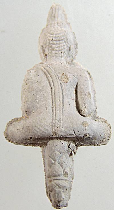 พระยอดธงผงวิเศษฯ ชนวนสัมฤทธิ์โบราณ พิธีพุทธาภิเษก วัดชิโนรส กทม ปี ๔๑