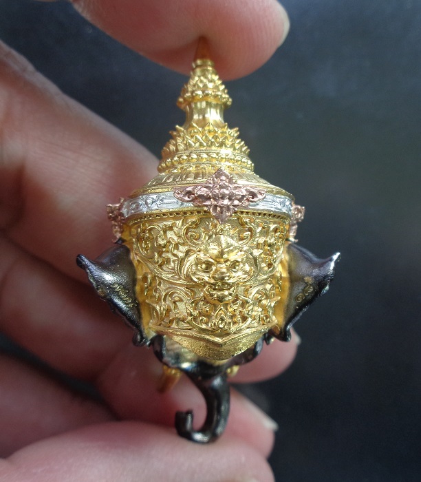 เศียรพระพิฆเนศ หลวงพ่อพัฒน์ วัดห้วยด้วน จ.นครสวรรค์ รุ่นรวยประทานพร สวยครับ