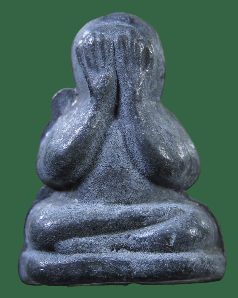 พระปิดตามหาลาภ หลวงพ่อบุญเทียม วัดลาดหลุมแก้ว พิมพ์ลอยองค์