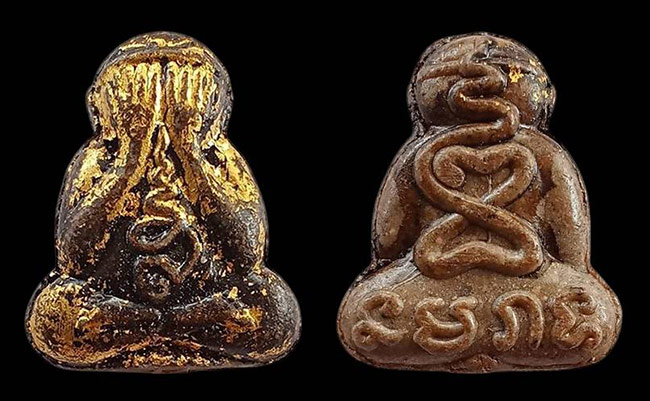 ปิดตาแร่บางไผ่ เนื้อคลุกรักปัดทอง ทีเดียว 2 พิมพ์.....เคาะเดียว