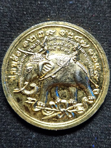 เหรียญ ร.5 รุ่น ปราบฮ้อ ๑๒๓๙ ปี 2536 กะไหล่ทอง ปลุกเสก ณ วัดพระศรีรัตนมหาธาตุวรวิหาร จ.พิษณุโลก