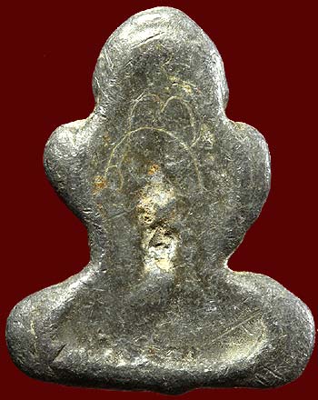 *พระปิดตาครึ่งซีก หลวงพ่อปลา วัดโบสถ์ ชัยนาท เนื้อชินตะกั่ว*