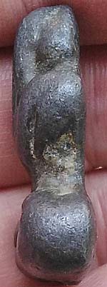 *พระปิดตาครึ่งซีก หลวงพ่อปลา วัดโบสถ์ ชัยนาท เนื้อชินตะกั่ว*