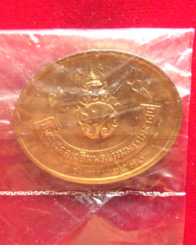 เหรียญพระพุทธไสยาสน์ วัดพระเชตุพนฯ หลังภปร. ปี 2530 เหรียญดีพิธีใหญ่