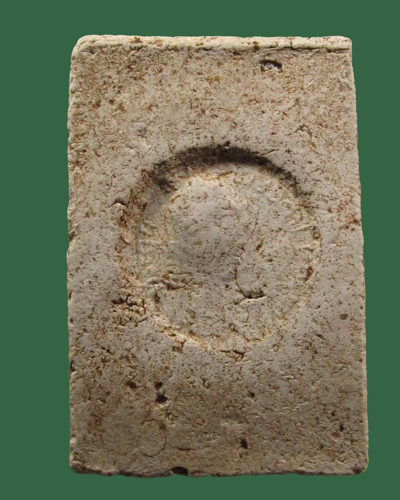 สมเด็จปรกโพธิ์ รุ่นแรก หลวงพ่อกี๋ วัดแหลมมะขาม หลังปั้มเหรียญ