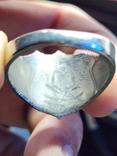 แหวนแปะโค้ว หัวตะเข้ ลาดกระบัง ปี2520 เนื้ออัลปาก้าชุบนิเกิ้ล หลวงปู่โต๊ะ วัดประดู่ฉิมพลี ปลุกเสก