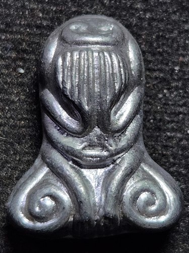 วัดหนัง กมม พระปิดตานะหัวเข่า หลวงปู่เอี่ยม รุ่นรับเสด็จยกช่อฟ้า ปี 2539 ตำรับวัดหนัง เนื้อชินตะกั่ว