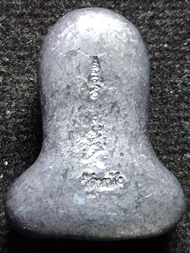 วัดหนัง กมม พระปิดตานะหัวเข่า หลวงปู่เอี่ยม รุ่นรับเสด็จยกช่อฟ้า ปี 2539 ตำรับวัดหนัง เนื้อชินตะกั่ว