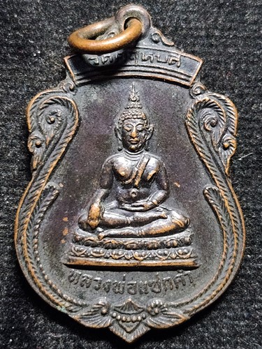 วัดคฤหบดี กทม เหรียญหลวงพ่อแซกคำ  หลังยันต์เต่า ปี ๒๑  