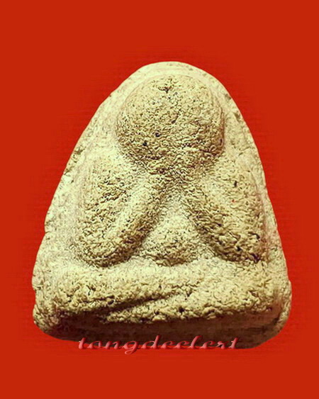 พระปิดตา หลวงพ่อเล็ก วัดสันติคิรีศรีบรมธาตุ(วัดเขาดิน) จ.กาญจนบุรี พิเศษมีเส้นเกศา หายากค่ะ