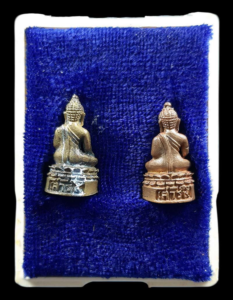 พระชัยวัฒน์ หลวงพ่อพุธ วัดป่าสาลวัน จ.นครราชสีมา รุ่นขุมทรัพย์ ปลุกเสก เสาร์5 ไตรมาสปี39