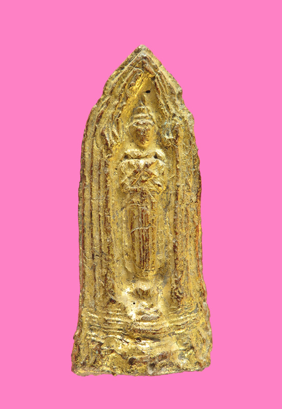 พระโคนสมอ ปางรำพึง กรุอยุธยา (หายาก) พร้อมใบเซอร์สมาคมฯ