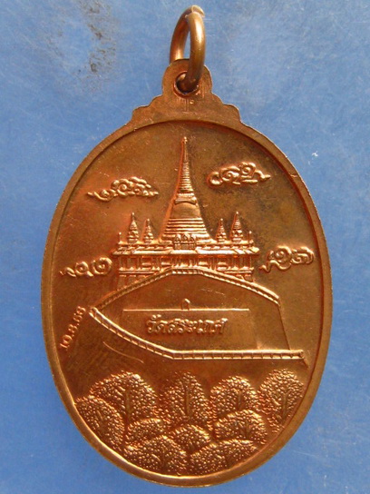 เหรียญสมเด็จพระพุฒาจารย์(เกี่ยว) วัดสระเกศ ปี2556