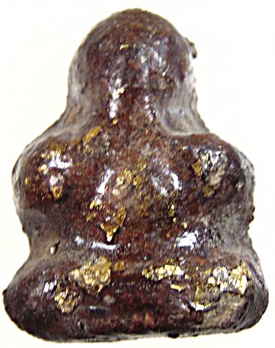 พระปิดตาสายวัดสะพานสูง ชุบรักน้ำเกลี้ยง ครึ่งซีก