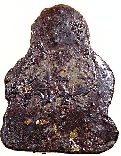 พระปิดตาสายวัดสะพานสูง ชุบรักน้ำเกลี้ยง ครึ่งซีก