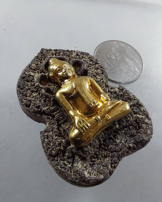 " พระไอยรา มหาราชันต์ ครูบาใหญ่บุญมา แสนดี หมอปะกำช้าง จ.สุรินทร์ หน้ากากทอง ตะกรุดเงิน พิธีปลุกเสกอ