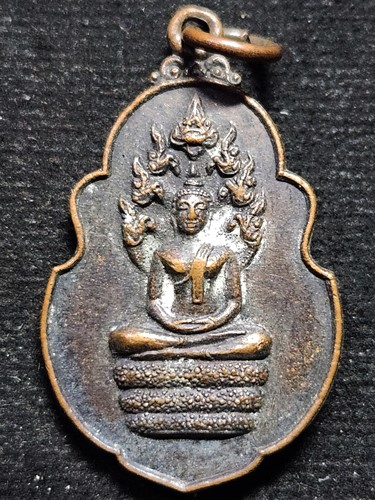 วัดเทพศิรินทราวาส กรุงเทพฯ  เหรียญพระนาคปรก หลังท่านเจ้าคุณนรฯ 