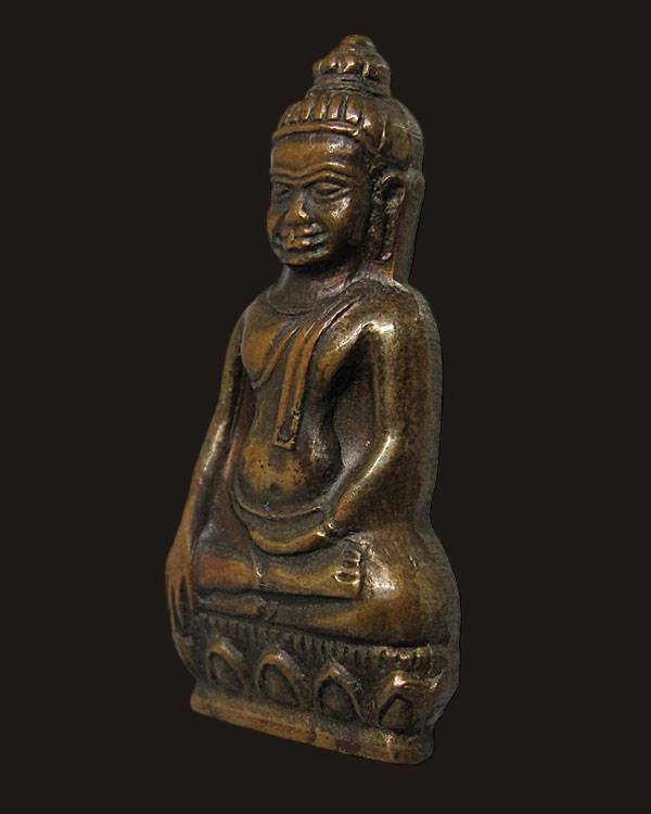 พระหูยาน จปร รุ่น ปืนแตก ปี ๒๕๑๓ วัดราชบพิธฯ กทม.เนื้อนวโลหะ เกจิ ๑๐๘ รูป ปลุกเสก