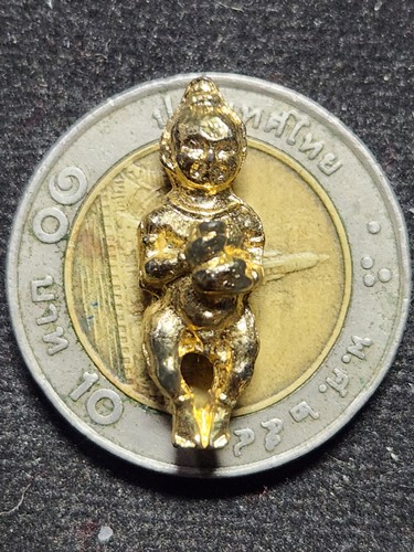 วัดท่าจำปี จ.เชียงใหม่ กุมารทองเทพฤทธิ์ ครูบาดวงดี รุ่นแรก  2532