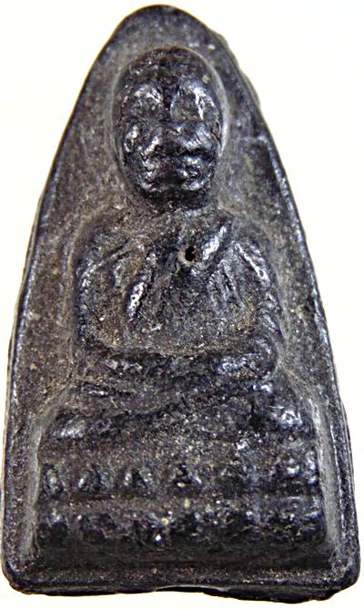 หลวงปู่ทวดเนื้อดินเผา วัดช้างให้ ปี 2513 (ผสมผงว่านหลวงปู่ทวด ปี2497) สร้างโดยพระครูใบฎีกาขาว