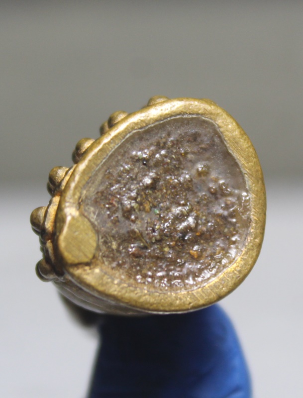 A808พระกริ่งปัญจธาตุ วัดบ้านปลาขาว สวยเดิม จ.อุบล 